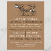  Koe, Cheesemonger Adverteren Flyer (Voorkant)