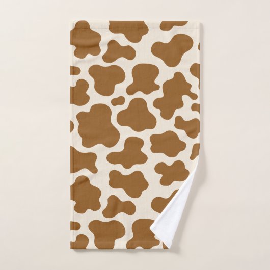 Koe chocolade melk bad handdoek (Handdoek)