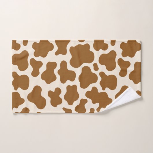 Koe chocolade melk bad handdoek (Handdoek)