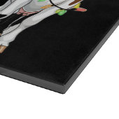 Koe Christmas Koe Lover Gift Holiday Boerderij Snijplank (Hoek)