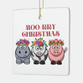 KOE CHRISTMAS MERRY CHRISTMAS XMAS KERAMISCH ORNAMENT (Links)