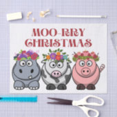 KOE CHRISTMAS MERRY CHRISTMAS XMAS TISSUEPAPIER (Craft)