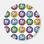  Koe cirkels Magneet (Voorkant)