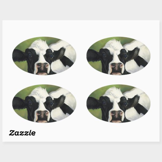 Koe Close-up Art Sticker (Vel)