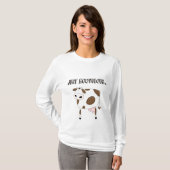 Koe Country Funny T-shirt (Voorkant volledig)