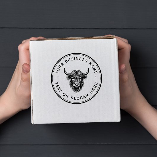 koe Custom Business Logo Large Rubberstempel