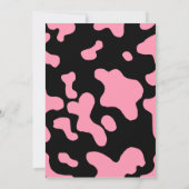 Koe Cute Boerderij Animal Thleygil 1e verjaardag Kaart (Achterkant)