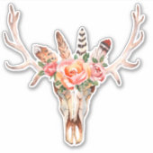 Koe Cutout Vinyl Cutout Sticker (Voorkant)