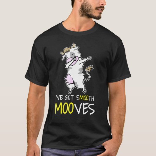 Koe Dab Zachte Bewegingen T-shirt (Voorkant)