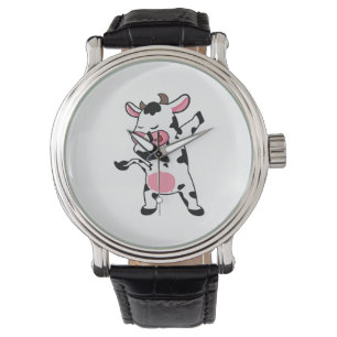 Koe Dabbing Boer Dab Dans Horloge