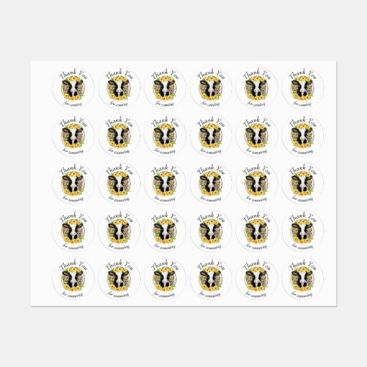 Koe dank u Labels (Vel)