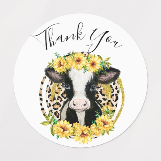 koe dank u Labels (Design 2)