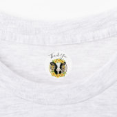 koe dank u Labels (Aangebracht)