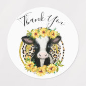 koe dank u Labels (Design 1)