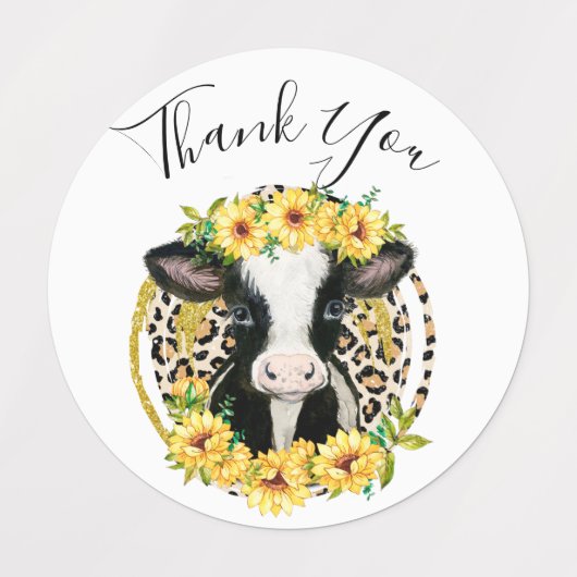 koe dank u Labels (Design 1)