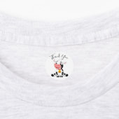 koe dank u Labels (Aangebracht)