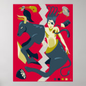 Koe dans poster (Voorkant)