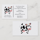 Koe Design Farmer Visitekaartje (Voorkant / Achterkant)