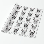 Koe Design Verjaardag Cadeaupapier (Uitgerold)