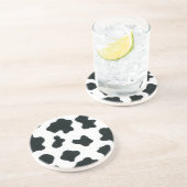 Koe design zandsteen onderzetter (Zijkant)