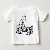 Koe die een trekker bestuurt (Voorkant)