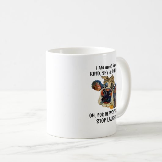 Koe die ik leuk en aardig vind koffiemok (Voorkant rechts)