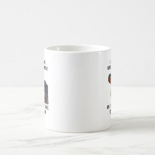 Koe die ik leuk en aardig vind koffiemok (Center)