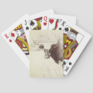 koe die kaarten speelt originele koeien van de fot