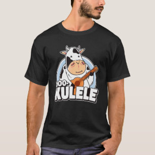 Koe die Ukelele Farmer Mookulele Uke Ukelele P T-shirt