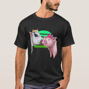 Koe die Varken kust T-shirt