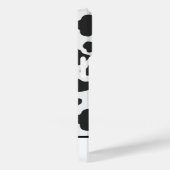 Koe Dierenprint Aangepaste Cursieve Naam Case-Mate iPhone Case (Achterkant / Rechts)