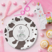 Koe Doodle Boerderij Animal Birthday Party Harteli Papieren Bordje (Feest)