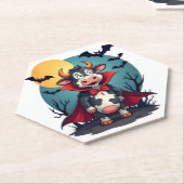 Koe Dracula Rises Kartonnen Onderzetters (Schuin)