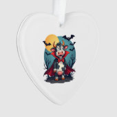 Koe Dracula Rises Ornament (voorkant)