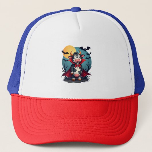Koe Dracula Rises Trucker Pet (Voorkant)