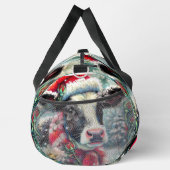 Koe Dromen Van Warmer Tijden Bloemen Gepersonalise Plunjezak (Rechts)