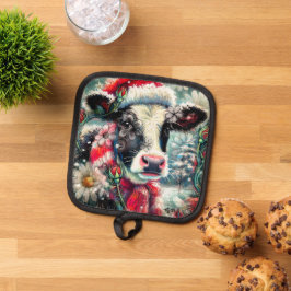 Koe Dromen Van Warmer Times Blauwgroen Rode Bloeme Pannenlap