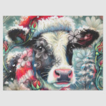 Koe Dromen Van Warmer Times Bloemen Decoupage