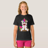 Koe eenhoorn t-shirt (Voorkant volledig)