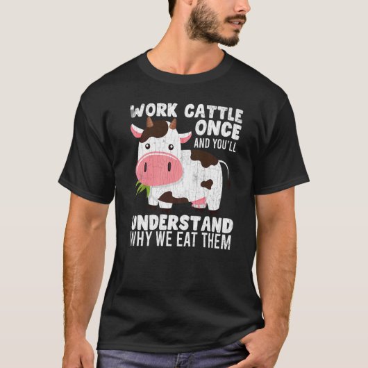 Koe eenmaal per klas t-shirt (Voorkant)