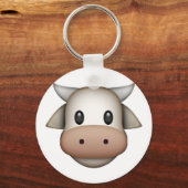 Koe - Emoji Sleutelhanger (Voorkant)