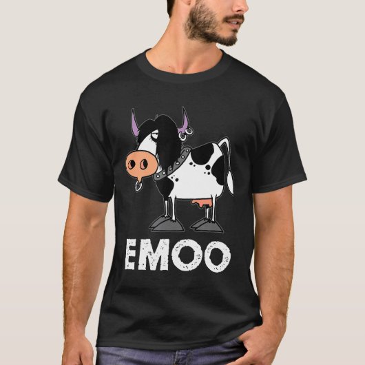 Koe Emoo Koe  Emo T-shirt (Voorkant)
