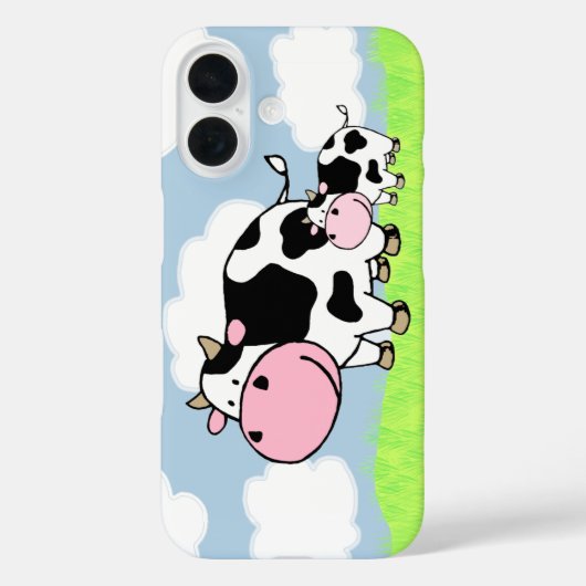 Koe en Baby Case-Mate iPhone Case (Achterkant)