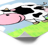 Koe en Baby Poster (Hoek)