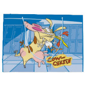 Koe en Chicken Hug Graphic Groot Cadeauzakje (Achterkant)