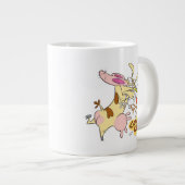 Koe en Chicken Hug Graphic Grote Koffiekop (Voorkant rechts)