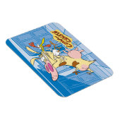 Koe en Chicken Hug Graphic Magneet (Rechterzijde)