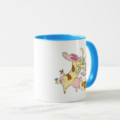 Koe en Chicken Hug Graphic Mok (Voorkant rechts)