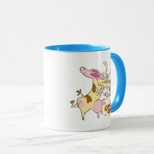 Koe en Chicken Hug Graphic Mok (Voorkant rechts)