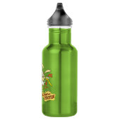 Koe en Chicken Hug Graphic Waterfles (Rechts)